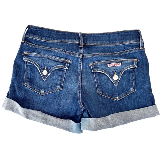 Hudson Croxley Mid Thigh Jean Shorts Sz 28 - Picture 6 of 7